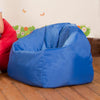 Primary Size Bean Bag Chair - With Back Support-Bean Bags, Bean Bags & Cushions, Eden Learning Spaces, Matrix Group, Nurture Room, Wellbeing Furniture-Blue-Learning SPACE