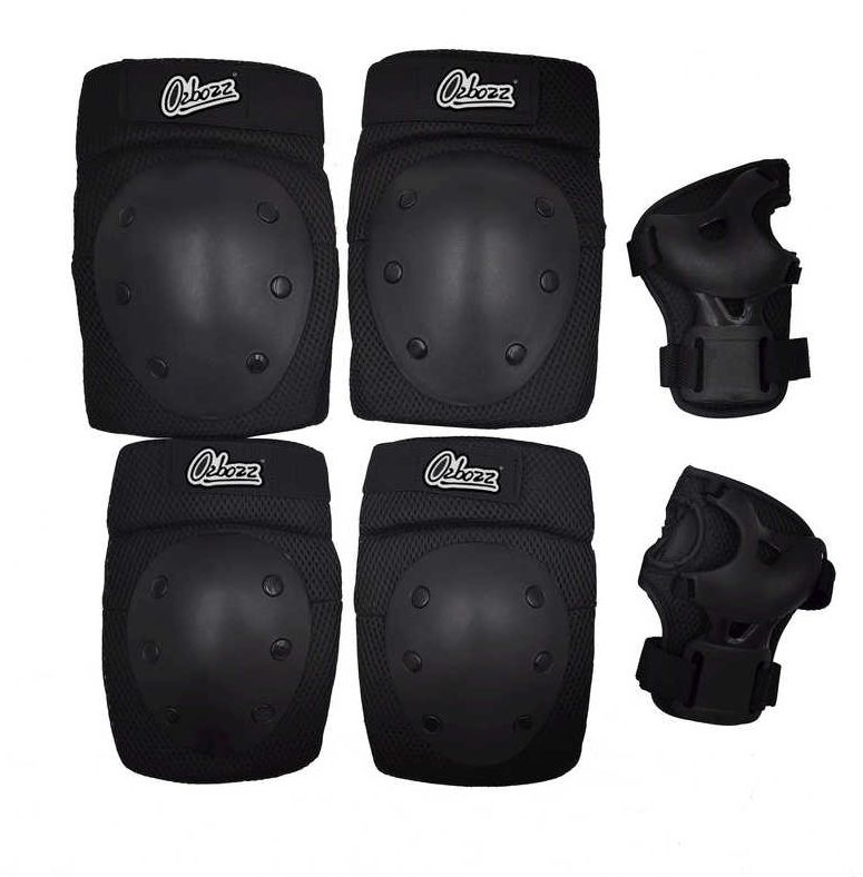 Protective Pad Set Knee, Wrist and Elbows - For Scooters and Skateboards-Active Games,Discontinued,Ozbozz,Tobar Toys-Learning SPACE