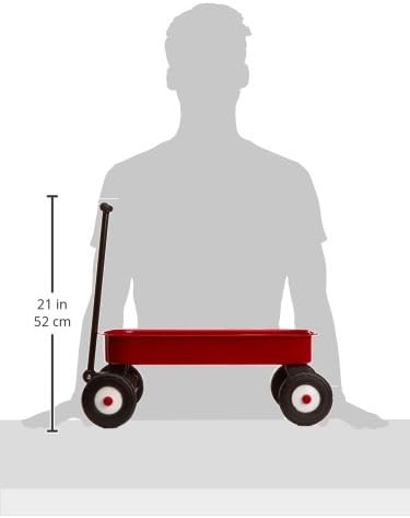 Pull Along Cart - Red-Forest School & Outdoor Garden Equipment,Garden Game,Goki Toys,Gross Motor and Balance Skills,Ride & Scoot-Learning SPACE