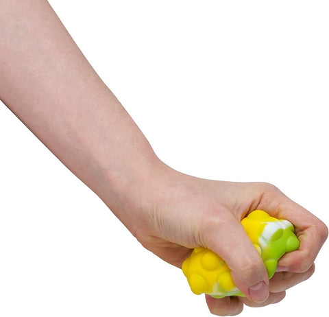 Push Popper Fidget Ball-ADD/ADHD,Calmer Classrooms,Calming & Anxiety,Cause & Effect Toys,Fidget,Helps With,Neuro Diversity,Push Popper,Stocking Stuffers,Stress Relief,Tobar Toys,Toys for Anxiety-Learning SPACE