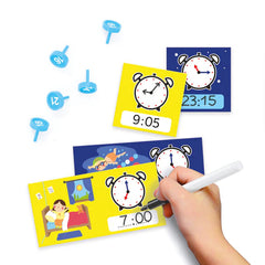 Quercetti First Clock - DIY Toy Clock Kit-Craft Activities & Kits,Fine Motor Skills,Quercetti,Time-Learning SPACE