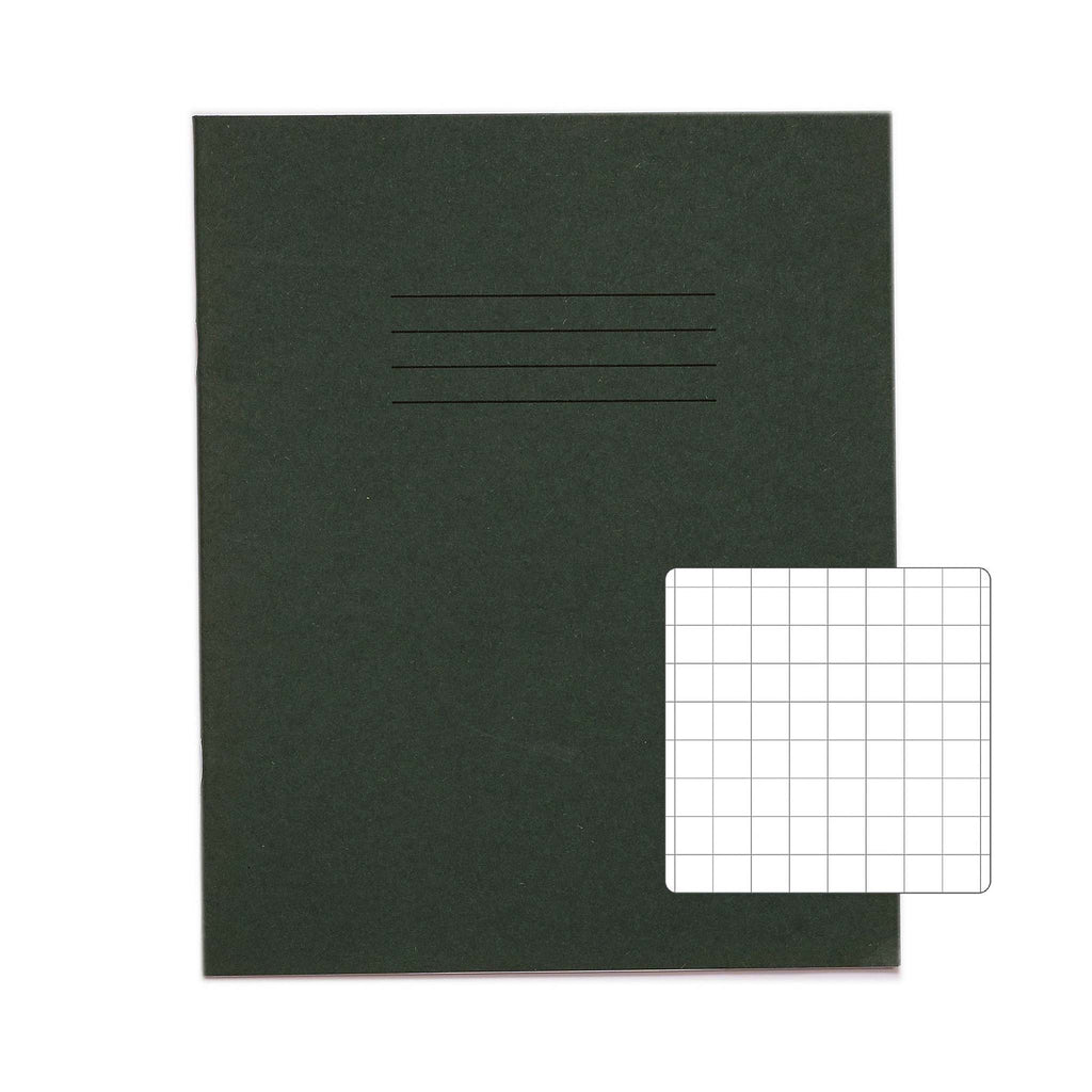 RHINO 8 x 6.5" Exercise Book - 10mm Squared |48pg/100Pk-Exercise Books-Learning SPACE