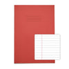 RHINO 8mm Ruled A4 Exercise Books with Margin – 50-Pack-Exercise Books-64 Pages-Red-VEX677-145-2-Learning SPACE