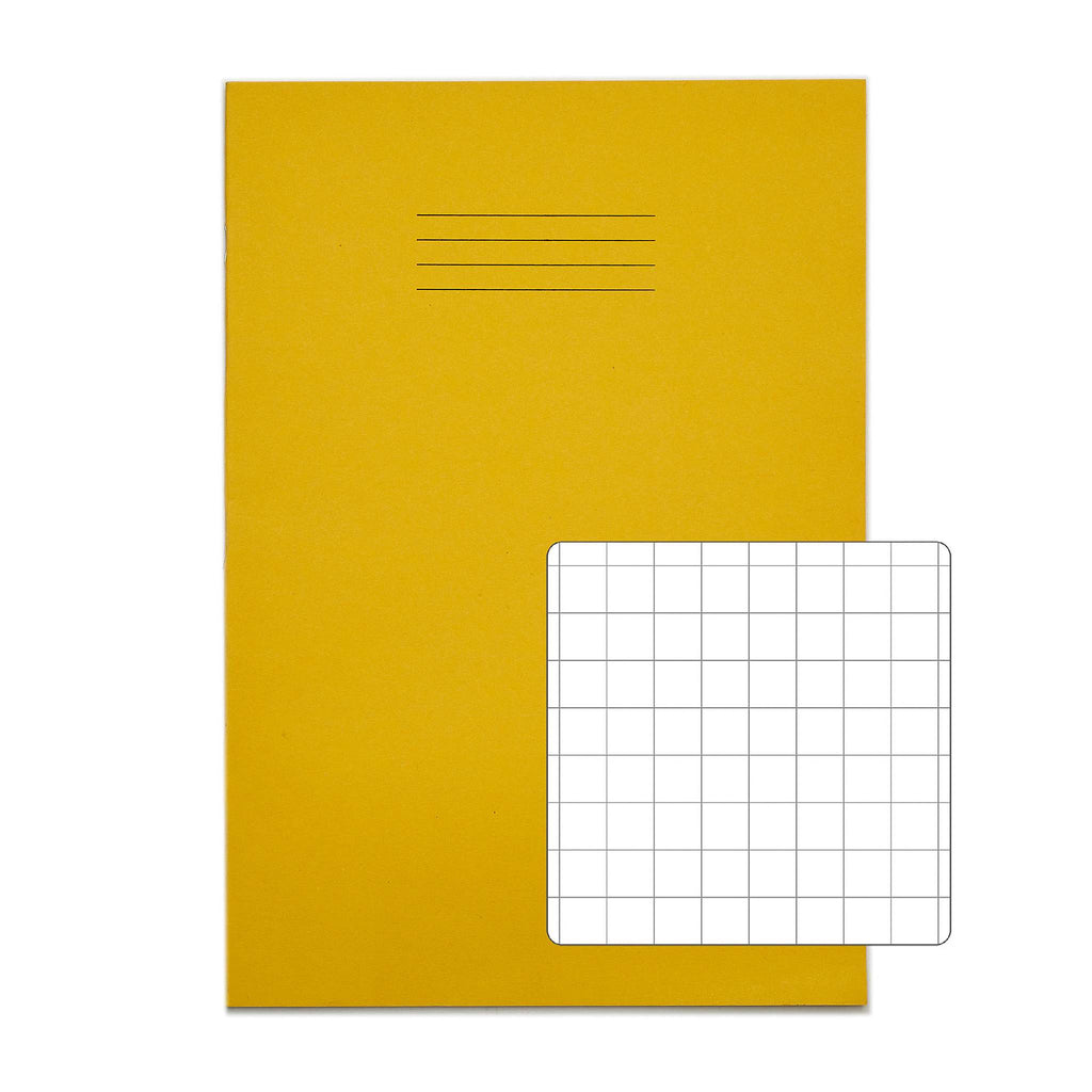 RHINO A4 Exercise Book - 10mm Squared |32pg/100pk-Exercise Books-Learning SPACE