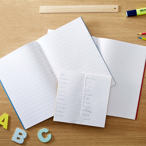 RHINO A4 Exercise Book -12mm Lined No Margin | 48pg/100pk-Exercise Books-Learning SPACE