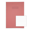 RHINO A4+ Oversized Exercise Book - 8mm Lined No Margin – 80Pg/50Pk-Exercise Books-Red-VDU024-110-80-Learning SPACE