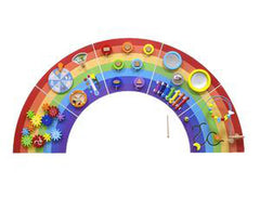 Rainbow Activity Wall Panels-Arts & Crafts-Additional Need,Fine Motor Skills,Helps With,Maths,Primary Maths,Rainbow Theme Sensory Room,Sensory Wall Panels & Accessories,Shape & Space & Measure,Strength & Co-Ordination,Viga Activity Wall Panel-Learning SPACE