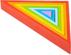 Rainbow Architect Stacking Triangles - Pk7 - Great For Montessori And Nurture Rooms-Building Blocks,Early years Games & Toys,Early Years Maths,Maths,Memory Pattern & Sequencing,Nurture Room,Primary Maths,Shape & Space & Measure,Stacking Toys & Sorting Toys,Stock,TickiT-Learning SPACE