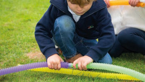 Rainbow Flexi-Tubes – Pack Of 6-Games & Toys,SCOTEXCEL,TickiT,Visual Sensory Toys,Water & Sand Toys-Learning SPACE