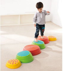 Rainbow River Balance Stones-Additional Need,Balancing Equipment,Calmer Classrooms,Early Years Maths,Engineering & Construction,Exercise,Gross Motor and Balance Skills,Helps With,Maths,Memory Pattern & Sequencing,Movement Breaks,Primary Maths,Rainbow Theme Sensory Room,S.T.E.M,Stepping Stones,Stock-Learning SPACE
