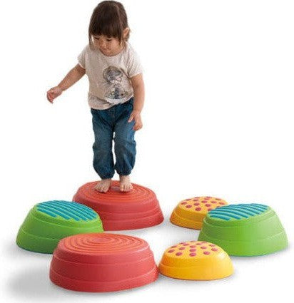 Rainbow River Balance Stones-Additional Need,Balancing Equipment,Calmer Classrooms,Early Years Maths,Engineering & Construction,Exercise,Gross Motor and Balance Skills,Helps With,Maths,Memory Pattern & Sequencing,Movement Breaks,Primary Maths,Rainbow Theme Sensory Room,S.T.E.M,Stepping Stones,Stock-Learning SPACE