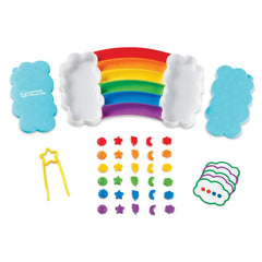 Rainbow Sorting Set Classroom Edition (Set of 4)-Fine Motor Skills,Learning Resources,Stacking Toys & Sorting Toys-Learning SPACE