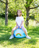 Rainbow Space Hopper-AllSensory,Bounce & Spin,Calmer Classrooms,Calming & Anxiety,Exercise,Gifts for 5-7 Years Old,Helps With,Sensory Seeking,Tobar Toys-Learning SPACE