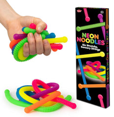 Rainbow Textured Noodles-AllSensory, Early Years Sensory Play, Fidget, Sensory Seeking, Squishing Fidget, Stock, Tactile Toys & Books, Tobar Toys-Learning SPACE