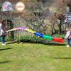 Rainbow Wave Playground Play Set-Active Games, EDUK8, Forest School & Outdoor Garden Equipment, Garden Game, Playground, Playground Equipment, Sensory Garden-Learning SPACE