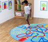 Rainbow™ Colour Tubes 2m Carpet-Counting Numbers & Colour,Dropship,Kit For Kids,Mats & Rugs,Multi-Colour,Round,Rugs,Wellbeing Furniture-Learning SPACE