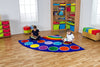 Rainbow™ Corner Placement 2x2m Carpet-Corner & Semi-Circle,Dropship,Kit For Kids,Mats & Rugs,Multi-Colour,Placement Carpets,Rainbow Theme Sensory Room,Rugs,Wellbeing Furniture-Learning SPACE