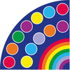 Rainbow™ Corner Placement 2x2m Carpet-Corner & Semi-Circle,Dropship,Kit For Kids,Mats & Rugs,Multi-Colour,Placement Carpets,Rainbow Theme Sensory Room,Rugs,Wellbeing Furniture-Learning SPACE