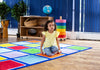 Rainbow™ Rectangle Placement Squares Carpet-Dropship,Kit For Kids,Mats & Rugs,Multi-Colour,Placement Carpets,Rainbow Theme Sensory Room,Rectangular,Rugs,Wellbeing Furniture-Learning SPACE