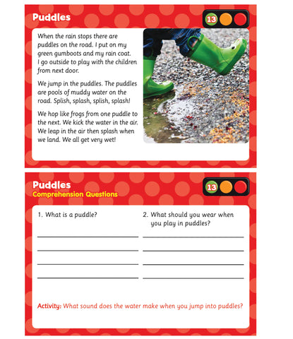 Reading Comprehension Pack 1-Comprehension,fiction,Flashcards,SmartKids-Learning SPACE