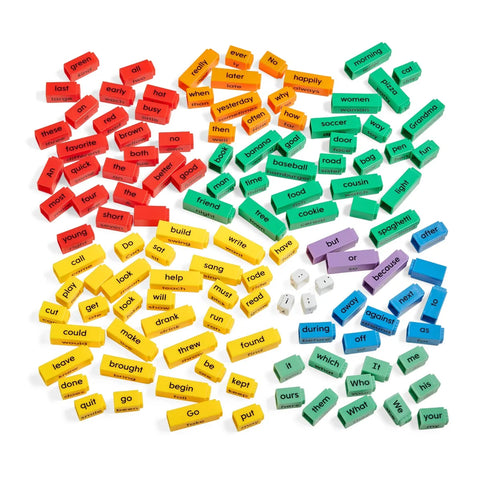 Reading Rods® Sentence Construction-Calming & Anxiety,communication,Engineering & Construction,Learning Resources,Literacy,Literacy Toys,Primary Literacy-Learning SPACE