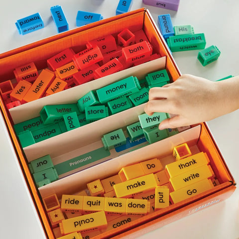 Reading Rods® Sentence Construction-Calming & Anxiety,communication,Engineering & Construction,Learning Resources,Literacy,Literacy Toys,Primary Literacy-Learning SPACE