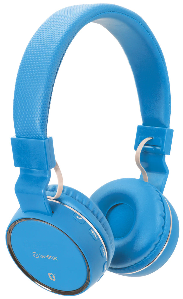 Rechargeable Wireless Bluetooth Headphones - Noise Cancelling-Audio, Deaf & Hard of Hearing, Headphones, Noise Reduction, Sound-Blue-Learning SPACE