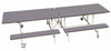 Rectangular Mobile Folding Bench Unit- Age Range 11+-Dining Furniture,Dining Tables,Folding Table-Blue Grey-9SLBU1029-BL-Learning SPACE