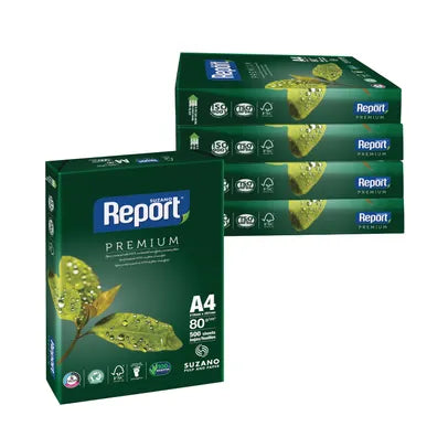 Report 80gsm A4 Copier White Paper (Pack of 2500)-Paper & Card-Learning SPACE