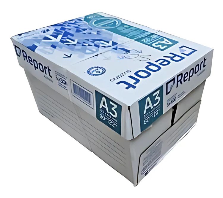 Report A3 80gsm White Copier Paper (Pack of 2500)-Paper & Card-Learning SPACE