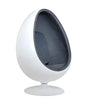 Retro Egg Pod Chair-Bean Bags & Cushions,Meltdown Management,Movement Chairs & Accessories,Nurture Room,Playlearn,pod,Reading Area,Seating,Sensory Avoidance,Stock,Wellbeing Furniture-Grey-EGGCHR-GY-Learning SPACE