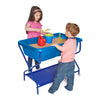 Rockface Sand and Water Tray Table with Stand-Messy Play,Outdoor Sand & Water Play,Outdoor Sand Pits,Playground Equipment,S.T.E.M,Sand,Sand & Water Trays,Science Activities,Seasons,Stock,Summer,TP Toys,Trays,Water & Sand Toys-Learning SPACE