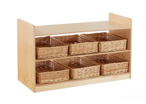 Rookie Range - Open Shelf-Cosy Direct,Shelves,Storage,Wellbeing Furniture-Learning SPACE