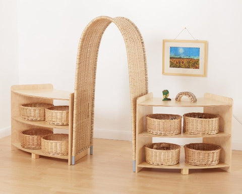 Rookie Small Curves And Arch Doorway-Arches,Cosy Direct,Furniture,Library Furniture,Storage,Storage Bins & Baskets,Wellbeing Furniture-Learning SPACE