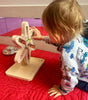 Rotating Bell Flower - Sensory Toy for Babies & Toddlers-Baby Cause & Effect Toys,Baby Wooden Toys,Dropship,excell2,Gross Motor and Balance Skills,Learn Well,Wooden Toys-Learning SPACE