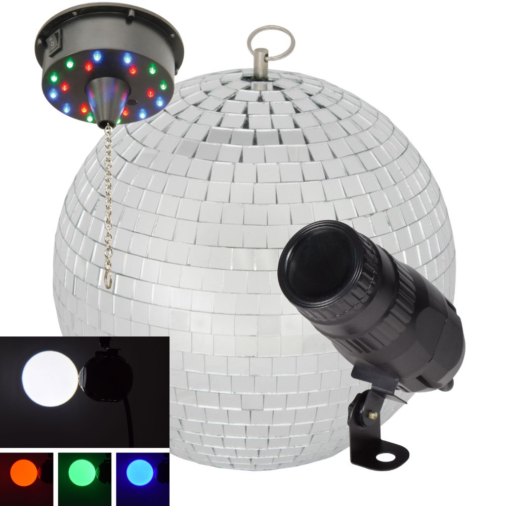 Rotating Spot Light and Mirror Ball Set-Sensory Ceiling Lights,Sensory Room Furniture,Sensory Room Lighting,Star & Galaxy Theme Sensory Room,Teenage Lights-Learning SPACE