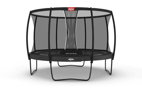 Round BERG Elite Trampoline With Safety Net - Public Use Approved-Berg Toys,Commercial Trampolines,Teen & Adult Trampolines,Trampoline,Trampolines-12.5ft + Safety Net Deluxe-37.82.03.03-Learning SPACE