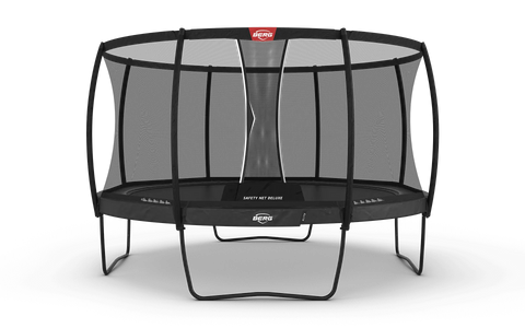 Round BERG Elite Trampoline With Safety Net - Public Use Approved-Berg Toys,Commercial Trampolines,Teen & Adult Trampolines,Trampoline,Trampolines-14ft + Safety Net Deluxe-37.84.03.03-Learning SPACE