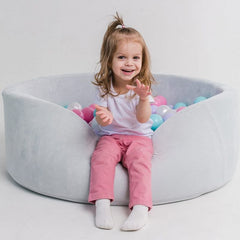 Round Felt Ball Pit-AllSensory,Ball Pits,Down Syndrome,Playmats & Baby Gyms-Learning SPACE