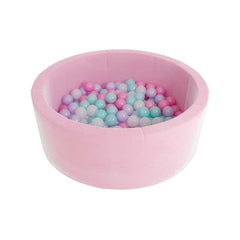 Round Felt Ball Pit-AllSensory,Ball Pits,Down Syndrome,Playmats & Baby Gyms-Pink-LSPOOLRNDP-Learning SPACE