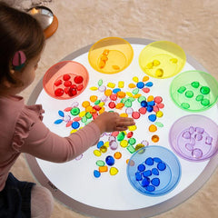 Round Light Panel-Calming & Anxiety,Dropship,Light Box Accessories,Light Boxes,sensory activity,Sensory Light Up Toys,Sensory Processing Disorder,Sensory Seeking,TickiT,Visual Sensory Toys-Learning SPACE