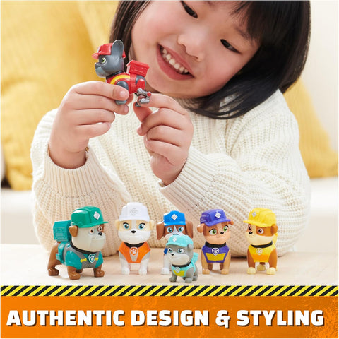 Rubble & Crew Construction Family Gift Pack-Engineering & Construction,Figurines,Games & Toys,Paw Patrol-Learning SPACE