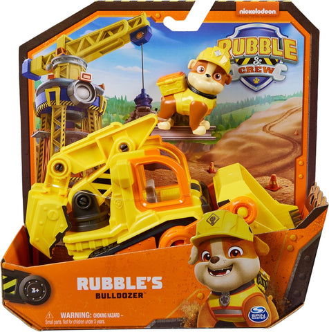 Rubble & Crew Rubble's Bulldozer Toy Truck-Cars & Transport,Engineering & Construction,Figurines,Games & Toys,Paw Patrol-Learning SPACE