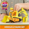 Rubble & Crew Rubble's Bulldozer Toy Truck-Cars & Transport,Engineering & Construction,Figurines,Games & Toys,Paw Patrol-Learning SPACE