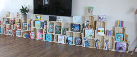 Rustic Boxes (4Pk)-Cosy Direct,Storage,Storage Bins & Baskets,Wellbeing Furniture-Learning SPACE