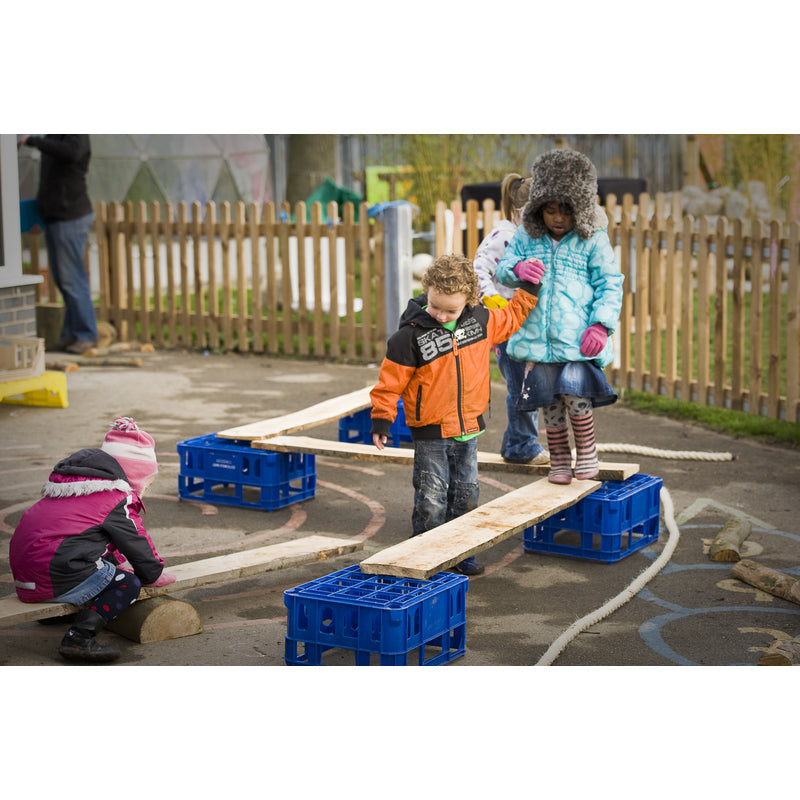 Rustic Outdoor Adventure Planks - 2 Pack for Play-Cosy Direct,Dropship,Engineering & Construction,Forest School & Outdoor Garden Equipment,Outdoor Climbing Frames,Outdoor Play-Learning SPACE