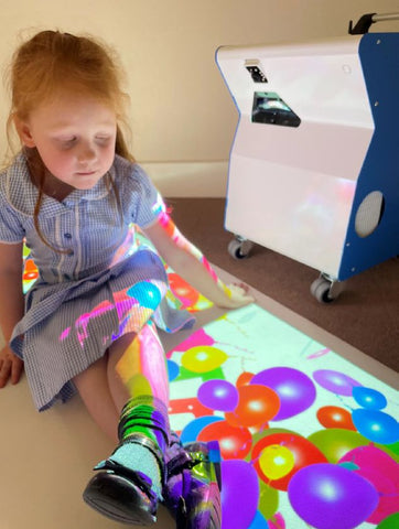 SENse Mini - Portable Sensory Interactive Floor and Wall System-Dropship,Portable Sensory Rooms,Sensory Projectors,Sensory Wall Panels & Accessories,Stock-Learning SPACE