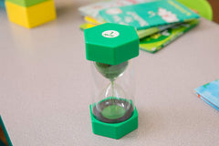 Large Sand Timer - 1 Minute Green-AllSensory, Back To School, Maths, Primary Maths, PSHE, Sand Timers & Timers, Schedules & Routines, Seasons, Sensory Seeking, Stock, Time, Visual Sensory Toys-Learning SPACE