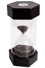 Large Sand Timer - 30 Min. (Black)-AllSensory, Early Science, Early Years Maths, Maths, Planning And Daily Structure, Primary Maths, PSHE, Sand Timers & Timers, Schedules & Routines, Sensory Seeking, Stock, Time, Visual Sensory Toys-Learning SPACE