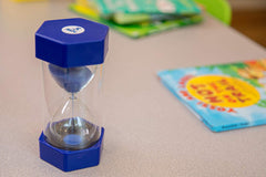 Medium Sand Timer - 5 Minutes (Blue)-AllSensory,Classroom Resources,Discontinued,EA Tender,Educational Classroom Materials,Educational Play,Maths,Playlearn,Primary Maths,PSHE,Sand Timers & Timers,Schedules & Routines,Sensory Seeking,Stock,Time,Visual Sensory Toys-Learning SPACE